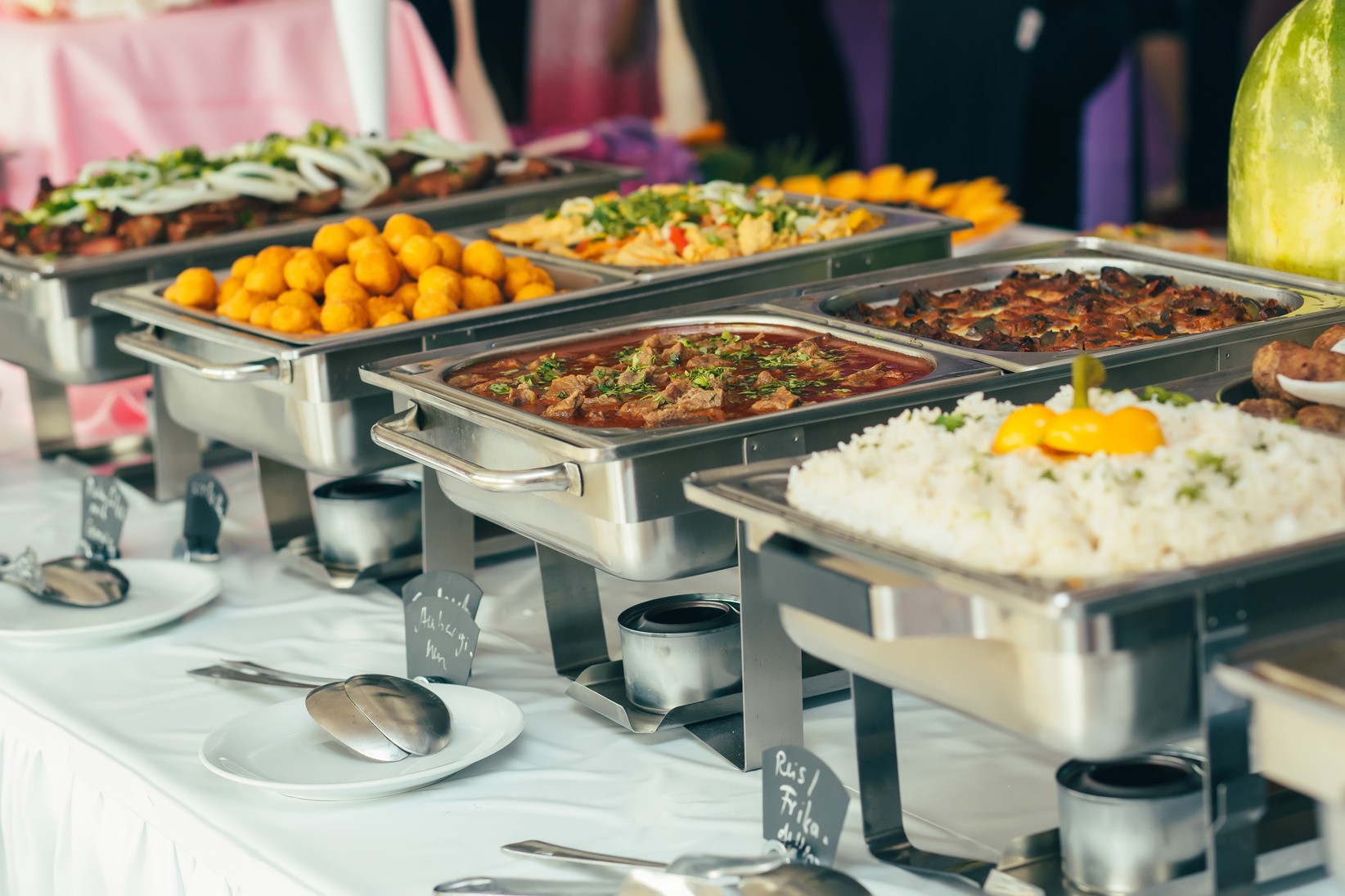 Catering Food Wedding Event Table